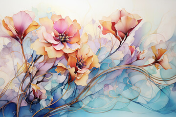 Floral Background Floral Wallpaper Floral Image Flower Background Flower Image Flower Wallpaper Illustration 