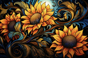 Floral Background Floral Wallpaper Floral Image Flower Background Flower Image Flower Wallpaper Illustration 