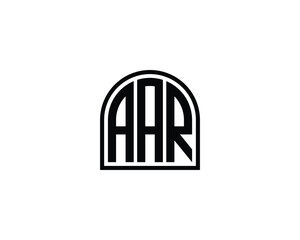AAR logo design vector template