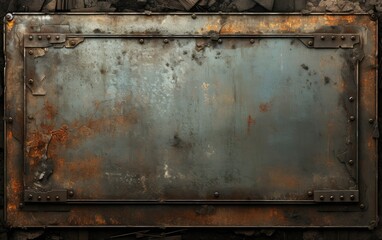 Rusty metal texture background.	
