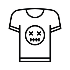 Shirt icon vector on trendy design