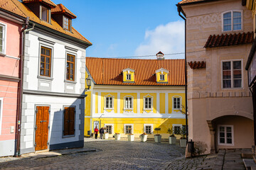 Fototapeta na wymiar Cesky Krumlov, Czech Republic, HDR Image