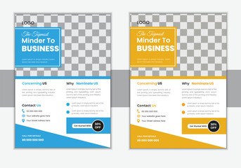  Creative business flyer.
modern digital marketing agency flyer template
Vector corporate business agency flyer
 template ,Vector corporate business flyer.
 - obrazy, fototapety, plakaty