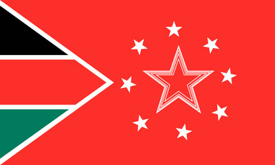 Flag of Mandera County (Republic of Kenya)