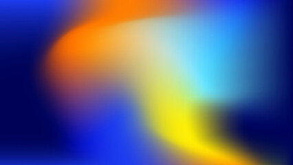 Dark color blurred multicolor gradient artistic and modern.