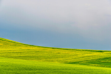 Springtime Lucani countryside landscapes, Basilicata, Italy 