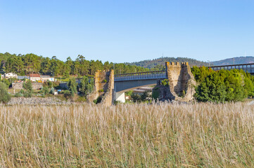 bridge over the blue sea