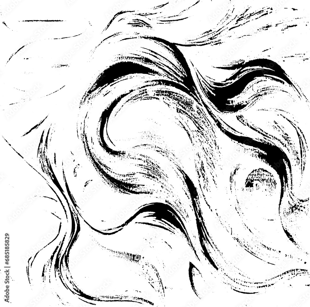 Poster vector brush sroke texture. distressed uneven grunge background. abstract distressed vector illustra