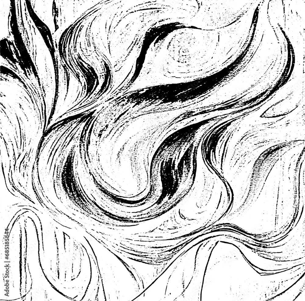 Poster vector brush sroke texture. distressed uneven grunge background. abstract distressed vector illustra
