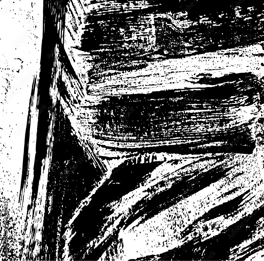 Poster vector brush sroke texture. distressed uneven grunge background. abstract distressed vector illustra