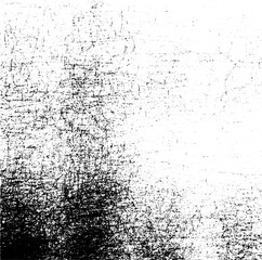 Scratched Grunge Urban Background Texture Vector. Dust Overlay Distress Grainy Grungy Effect. Distressed Backdrop Vector Illustration. Isolated Black on White Background. EPS 10.