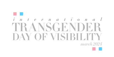Design for international transgender day