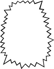 Hand drawn comic sketch pencil vector illustration