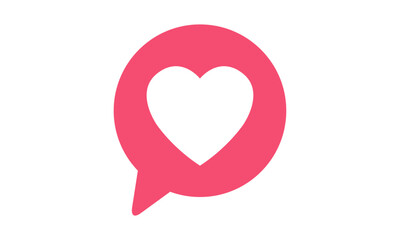 Obraz na płótnie Canvas Heart dating logo