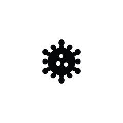 Corona virus icon vector for web site Computer and mobile app