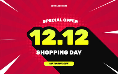 Sale Special 1212 Design for Advertising