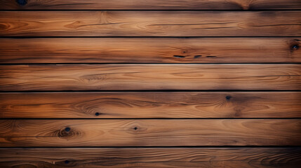 Brown wood texture background coming from natural tree. The wooden panel has a beautiful dark pattern, hardwood floor texture. Generative AI.
