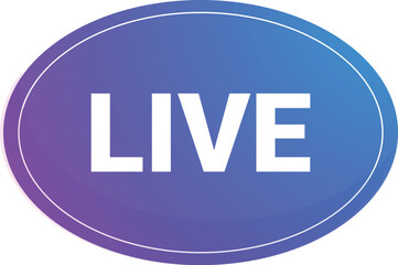 Live show icon cartoon vector. Online stream podcast. Tag event studio