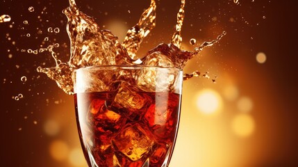 fresh cola soda drink classic illustration refreshment cool, bubble cube, coke coca fresh cola soda drink classic