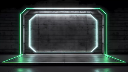 background with lights, Artificial intelligence