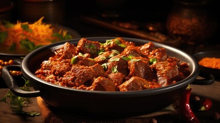 sensation meat indian food curry illustration spices cuisine, flavor tandoori, biryani kebab...