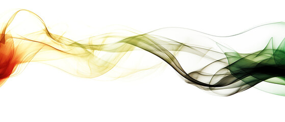 colorful smoke use for white background