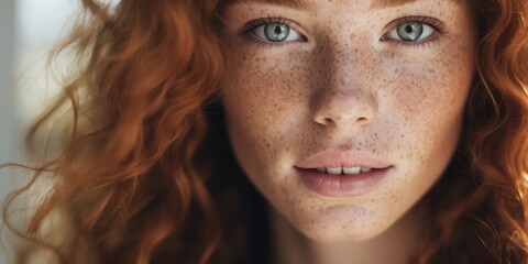 "Skincare Secrets for Redhead Beauty: Embrace Natural Complexion, Freckles, and Sensitive Youthful Glow