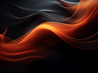 low key abstract background with waves