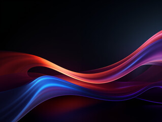 low key abstract background with waves