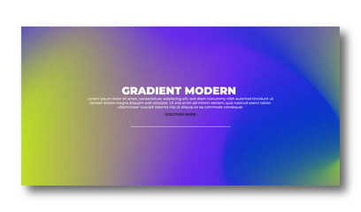 Abstract color gradient modern blurred background and film grain texture template with an elegant