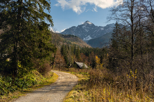 Somewhere in a mountain valley