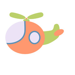 helicopter transportation illustration