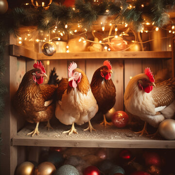 Christmas Chickens