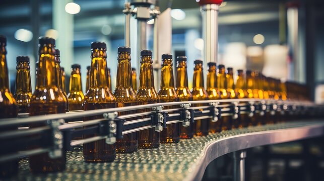 alcohol brewed beer drink bottling line perfection illustration glass bottle, brew pint, bar restaurant alcohol brewed beer drink bottling line perfection