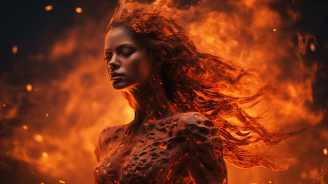 Flame's Caress: Embodied Passion, Generative AI