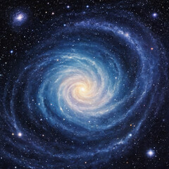 spiral galaxy background