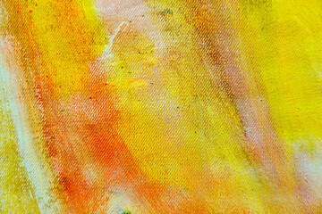 Colorful abstract oil painting art background. Texture of canvas and oil.