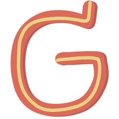 g  letter text