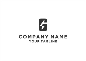 G logo, Thunder vector logo, electrical letter g logo, icon, symbol, vector