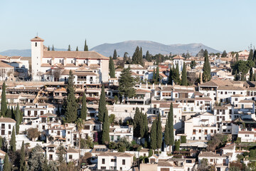 Naklejka premium Alhambra Palace in the city of Granada