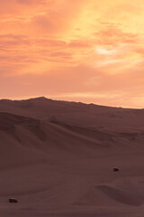 Fototapeta na wymiar Huacachina Desert in Southern Peru