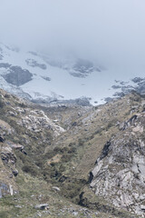 Huascaran National Park in Perú