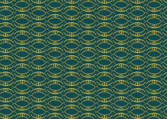 Luxury seamless pattern design Repeatable background Decorative and linear style 