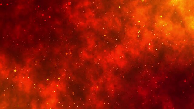Abstract colorful particle background animated 4k 
