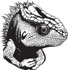 Chameleon Mascot Graphics
