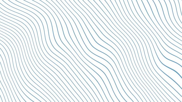 Abstract curved line wavy background animated 4k   