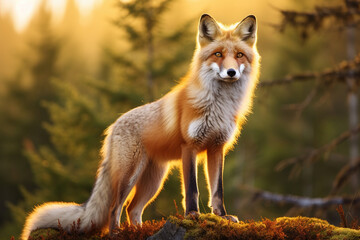Fototapeta premium Red Fox Animal