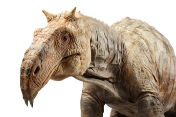 Fototapeta premium Parasaurolophus Crested Marvel on a White or Clear Surface PNG Transparent Background