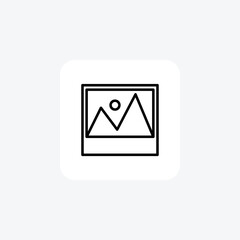 Photo, Photography, Image Capture, line icon, outline icon, pixel perfect icon