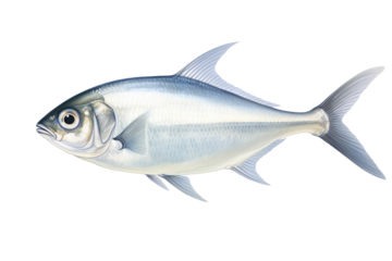 X Ray Tetra Gleaming Shoal Dancer on a White or Clear Surface PNG Transparent Background